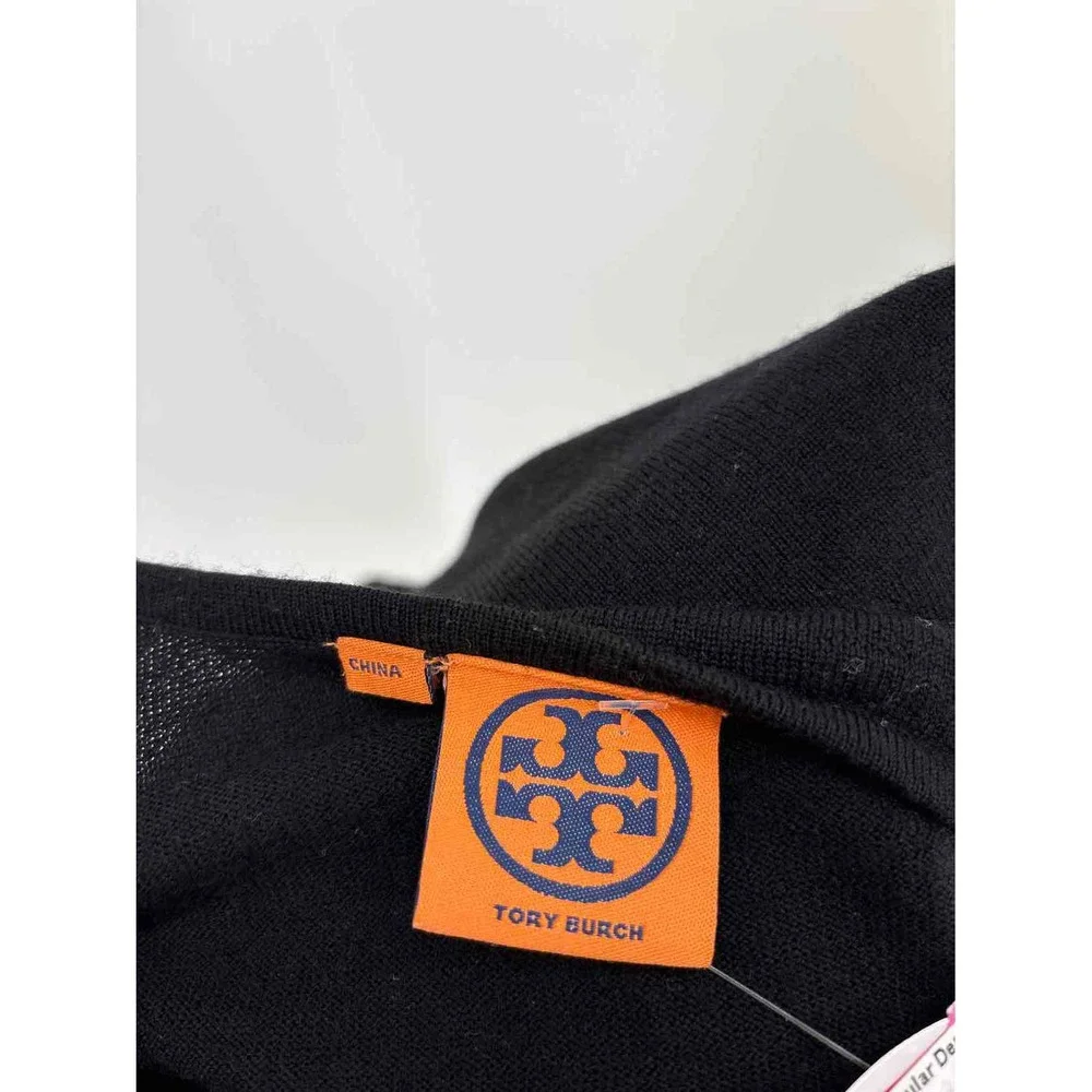 Size L Tory Burch Black Sweater